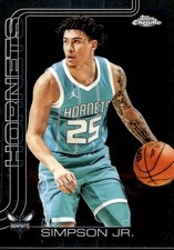 2025-26 Topps Chrome #45 KJ Simpson Jr.