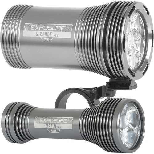 Exposure Six Pack SYNC Mk5 & Diablo SYNC Mk5 Headlight Pair Grey, One Size