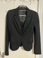 Express Design Studio Women s Black Single Button Tailored Blazer, NWOT, Size 6