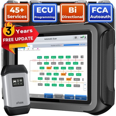 USED XTOOL D9SPRO ECU Programming Diagnostic Tool Bidirectional Coding Scanner