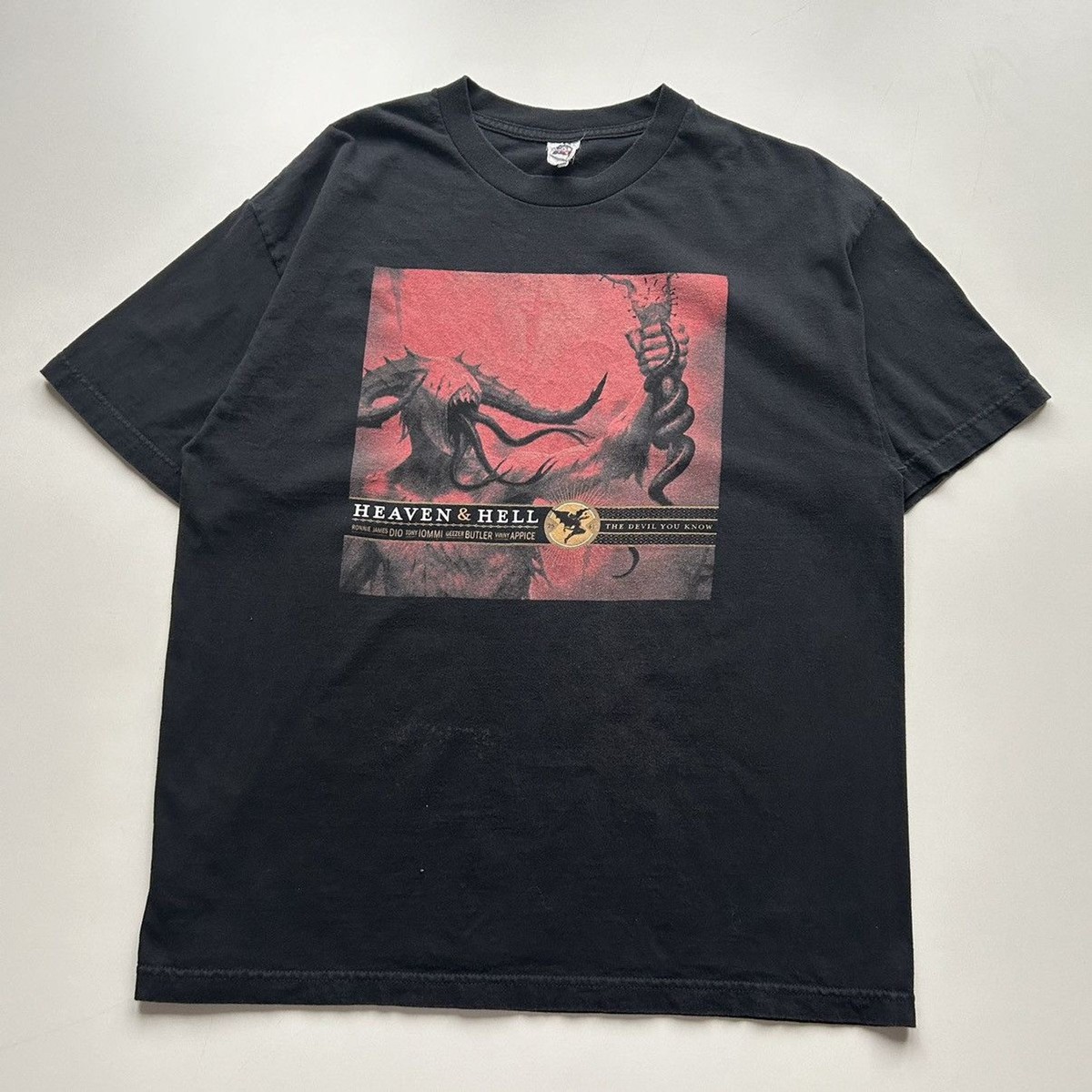 Vintage Heaven & Hell The Devil You Know Black Sabbath Dio T