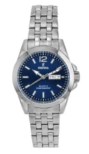 Festina Classic Stainless Steel Blue Dial F20455-3 100M Ladies Women's Watch
