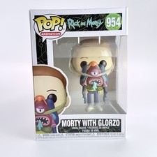 Funko Pop! Figura Vinilo Animación Rick And Morty 954 Morty Con Glorzo