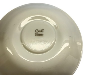 Vintage Corelle Spring Blossom Green Crazy Daisy Cup Saucer Set of