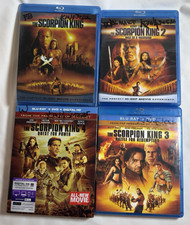 The Scorpion King: 1, 2, 3, and 4 Blue-Ray Discs