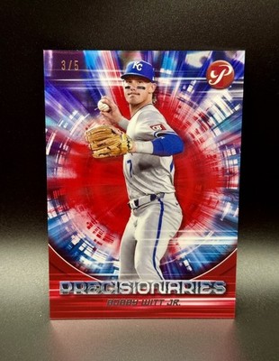 2025 Topps Pristine Bobby Witt Jr Precisionaries Red Refractor /5 SSP Royals