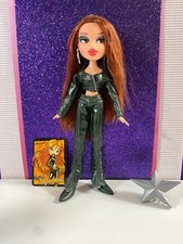 BRATZ DOLL 2005 DYNAMITE MEYGAN GREEN PLEATHER OUTFIT MGA VHTF ULTIMATE DOLL