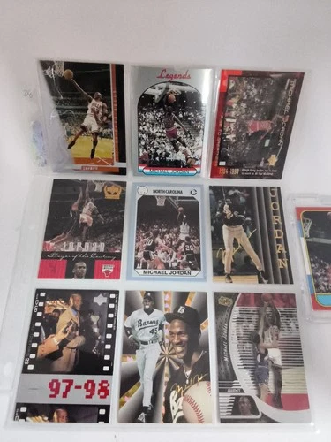 New ListingMichael Jordan 10 Cards  90s Basketball Lot Inserts, Rookies, HOF 38