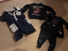 Lot of 3 Baby Boys outfits 0-3 3-6 Months