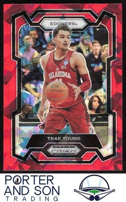 Prizm Trae Young RC Hyper Ref トレイ・ヤング Trae Young Prizm Red Ice 2024 Panini Prizm Draft Picks #49