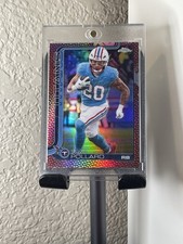 2025 Topps Chrome Football - Tony Pollard Football Pigskin Refractor