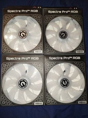 4x BitFenix Spectre Pro RGB 140mm Lüfter - NEU & OVP