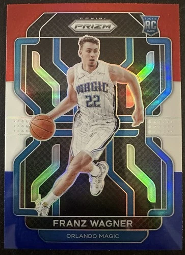 2021-22 Panini Prizm - Franz Wagner #310 Red White & Blue Prizm (RC)