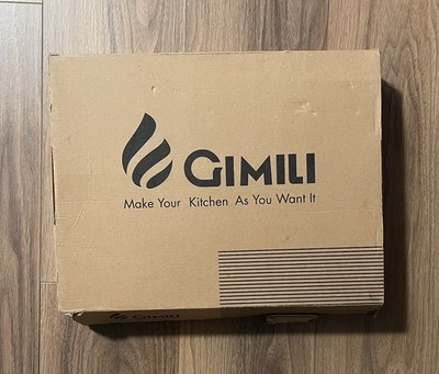 Gimili Gold Kitchen Touchless Spring Faucet w/ Pull Down Sprayer   NOB