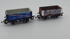 Hornby R024 CROOK & GREENWAY No.2 S.J. Moreland & Sons 6 Plank Wagon OO Gauge