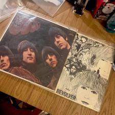 LOT 2 Beatles Capitol Stereo Rubber Soul & Re...
