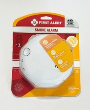 NEW First Alert Smoke Alarm Hardwired Photoelectric with Voice Alert White