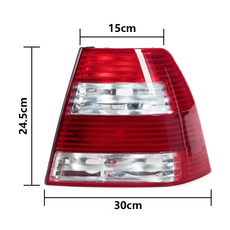 Luz trasera izquierda y derecha para Volkswagen VW Jetta MK4 GLI sedán 2002-2007 sin bombilla Foto 2 de 4