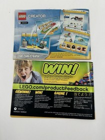 LEGO Creator 3 in 1 31017 Sunset Speeder Car 100% Complete Instructions