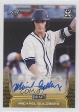 2020 Leaf Draft Auto Gold Michael Guldberg #BA-MG1 Auto 4z8