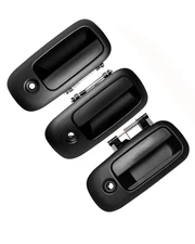 3Pcs Exterior Door Handle Set Fits 10-22 Chevy Express GMC Savana 1500 2500 3500