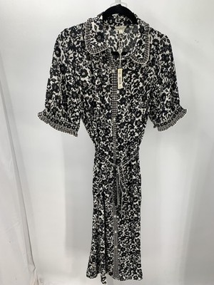 Max Studio Size Large Misses Short Sleeve Dress