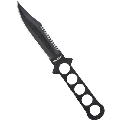 Mil-Tec Tauchermesser Diver Kmife 22 cm Beinholster Edelstahl Rettungsmesser - Bild 1 von 2