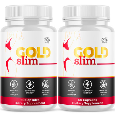 (2 Pack) Gold Slim Advanced Weight Management Health Formula GoldSlim 120 Caps