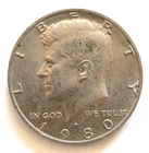 1980 P - Kennedy Half Dollar Coin  (20)