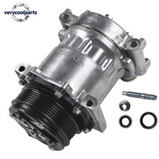 Ac Compressor W Clutch For Chevrolet Express Blazer Gmc Jimmy Savana Hummer