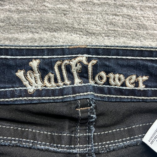Wallflower Jeans Size 3 Womens Skinny Blue Denim - Picture 4 of 10