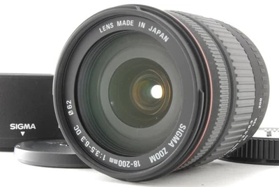 [Presque comme neuf avec capot] Objectif zoom Sigma 18-200 mm f/3,5-6,3 DC OS... - Photo 1/4