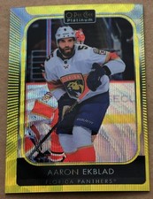 2021-22 O-Pee-Chee Platinum Neon Yellow Surge Aaron Ekblad Florida Panthers #57