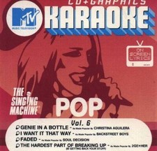 Karaoke: Mtv Pop 6 - Audio CD By Various Artists - VERY GOOD