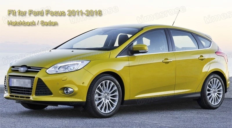 Punta de silenciador de escape de coche plateado para Ford Focus 2011-2016 #2017 Foto 2 de 4