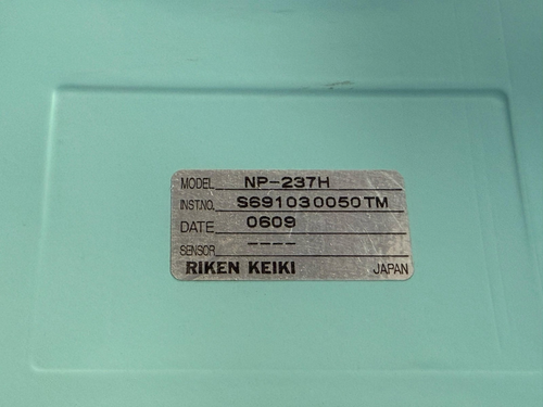 DETECTOR COMBUSTIBLE RIKEN KEIKI NP-237H - Imagen 8 de 10