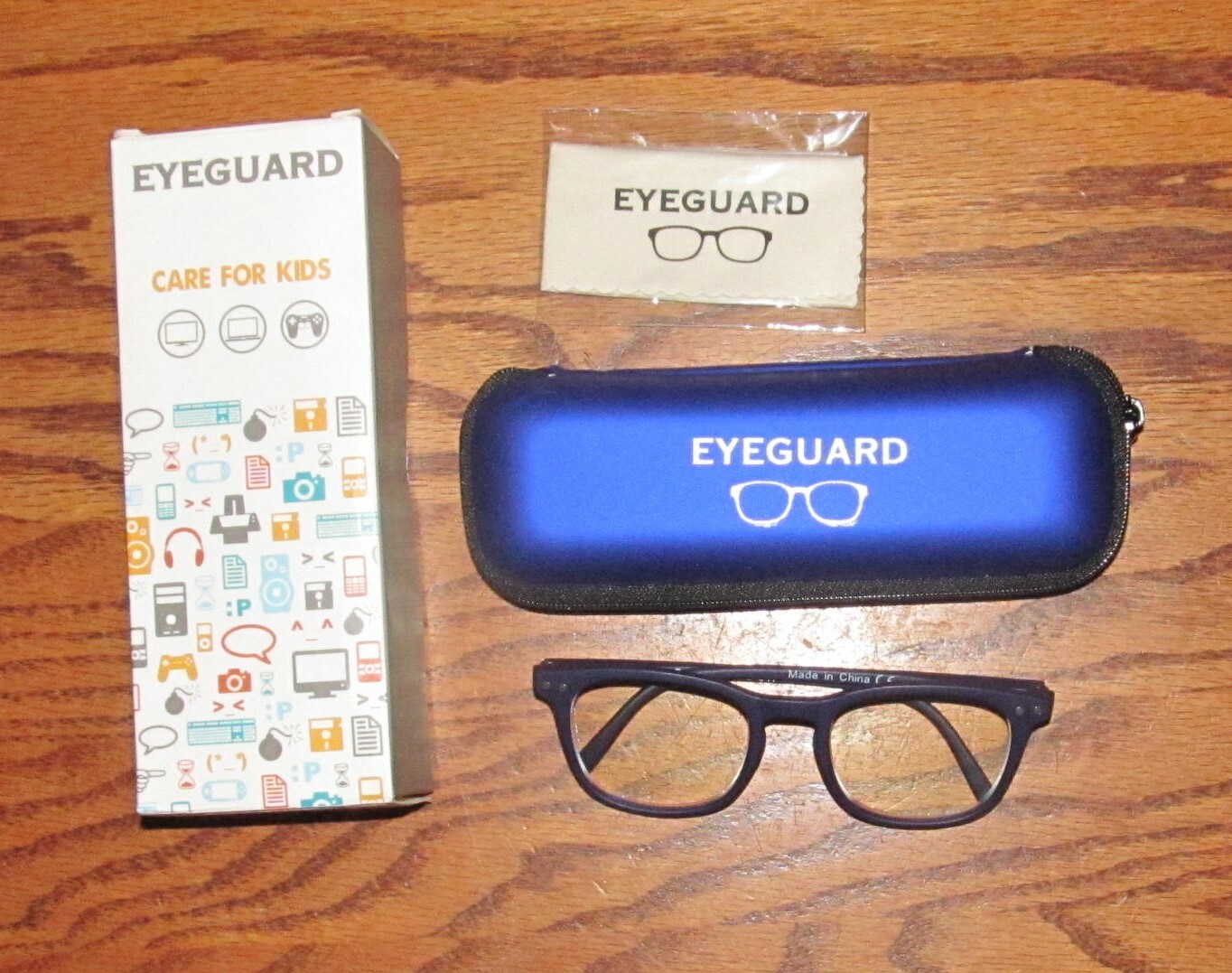 Eyeguard Blue Light Glasses for Kids Computer Protection NIP-image
