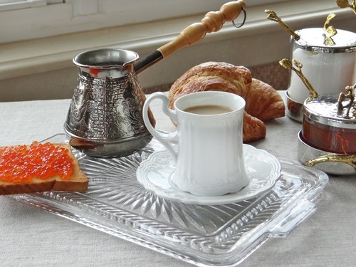 ARMENIAN TURKISH COFFEE POT MAKER CEZVE IBRIK Jezve Turka 20fl oz 600 ml - Picture 6 of 8