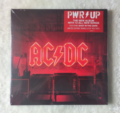 LP  AC/DC  Power Up (180g) (Limited EditionTranslucent Red Vinyl) NEU + OVP