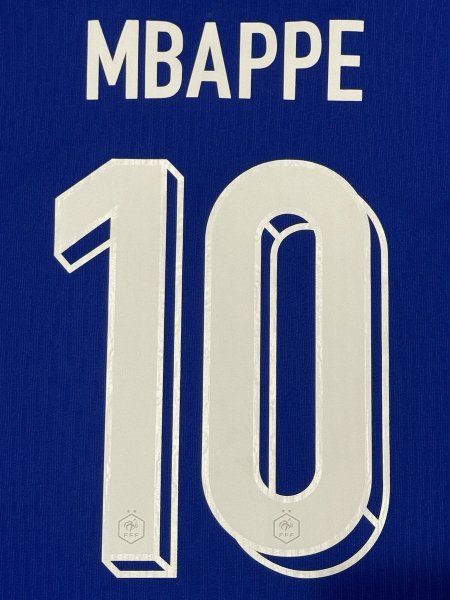 Maillot Domicile France Mbappé #10 - Nike Player Issue - Taille M - NEUF Avec étiquettes !