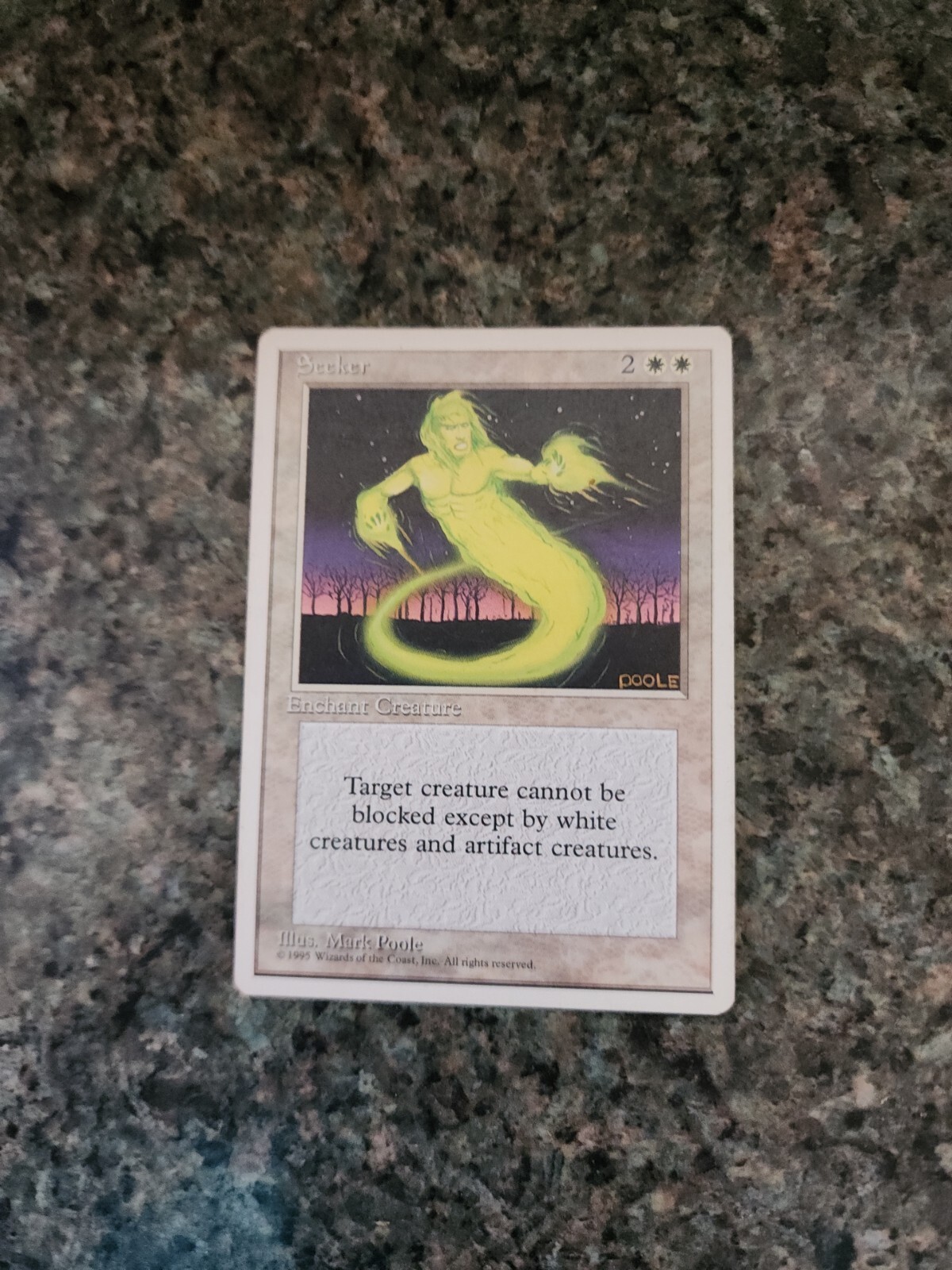 Magic the Gathering MTG Seeker (49) Fourth Edition   LP w5