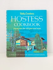 Betty Crocker's Hostess Cookbook Spiral-Bound 1967 First Edition First Printing