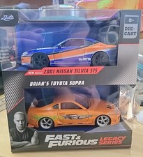 Jada Fast  Furious Legacy 1:32 Nissan Sylvia S15  Toyota Supra MKIV