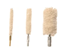 Bulk .30-.38/.357 Cal / 7.62mm-9mm Handgun/Rifle Cotton Bore Mops [Quantity: 14]