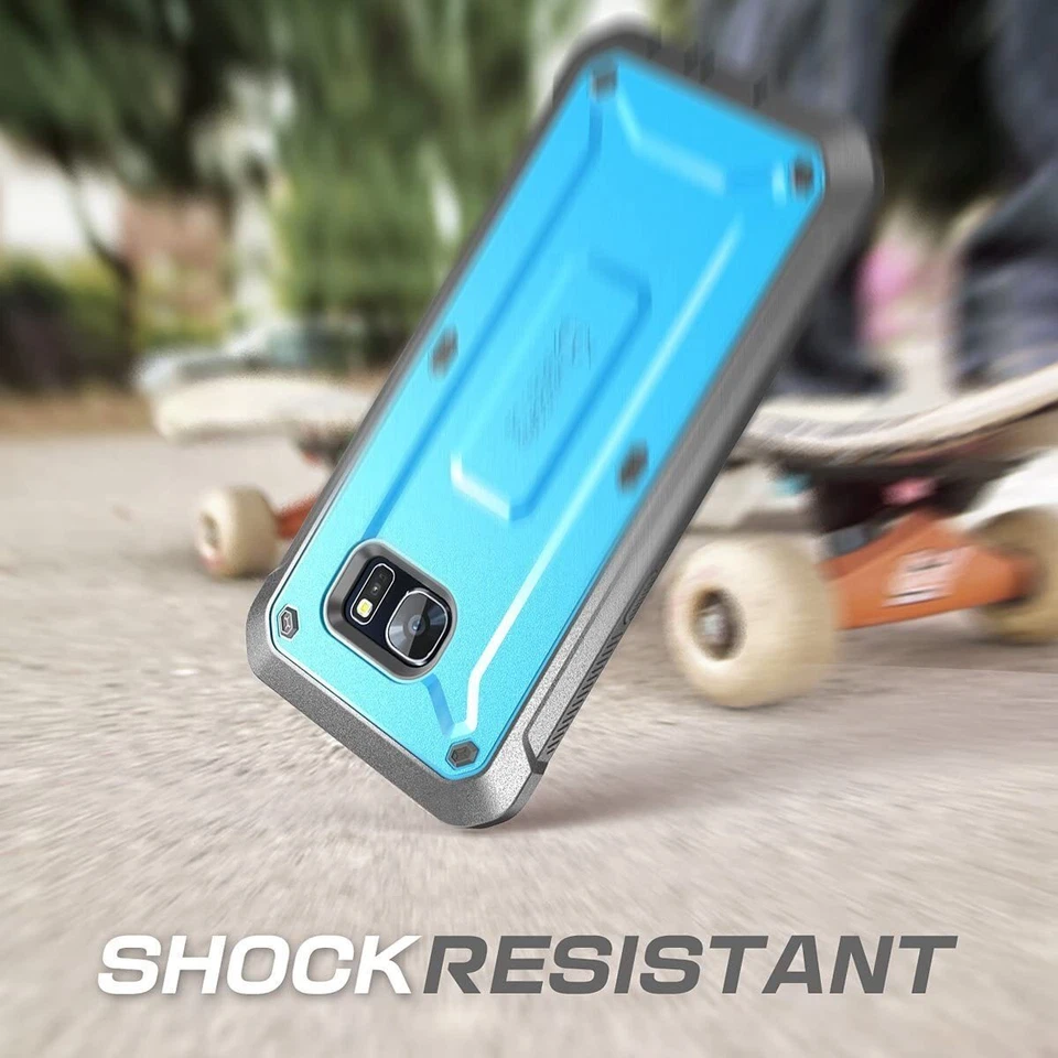 For Samsung Galaxy S7 Edge, Shockproof With Rotatable Holster Hard Case SUPCASE - Image 4 of 4