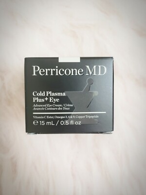 Perricone MD Cold Plasma Plus+ Advanced Eye Cream - 0.5 oz/15 ml NEW IN BOX
