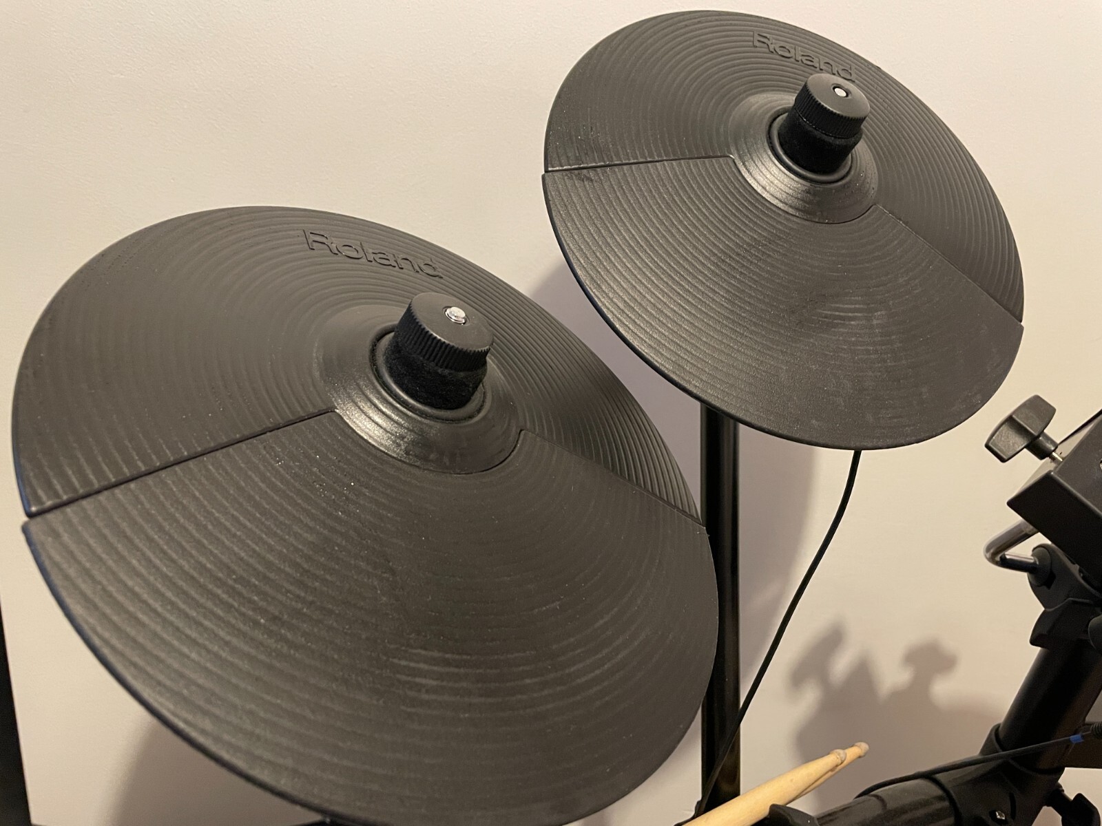 Roland TD1DMK VDrums Electronic Drum Kit Double Kick Bundle eBay