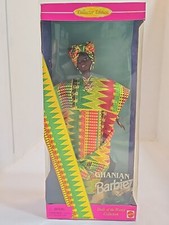 Barbie Dolls Of The World Collection Ghanaian Collector Edition.
