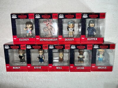FUNKO MINIS STRANGER THINGS SET OF 9 FIGURES **NEW** | eBay