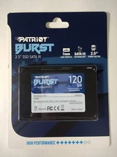 Patriot Burst Elite 120GB 2.5" SATA3 6GB/s Internal Solid State Drive For PC/MAC